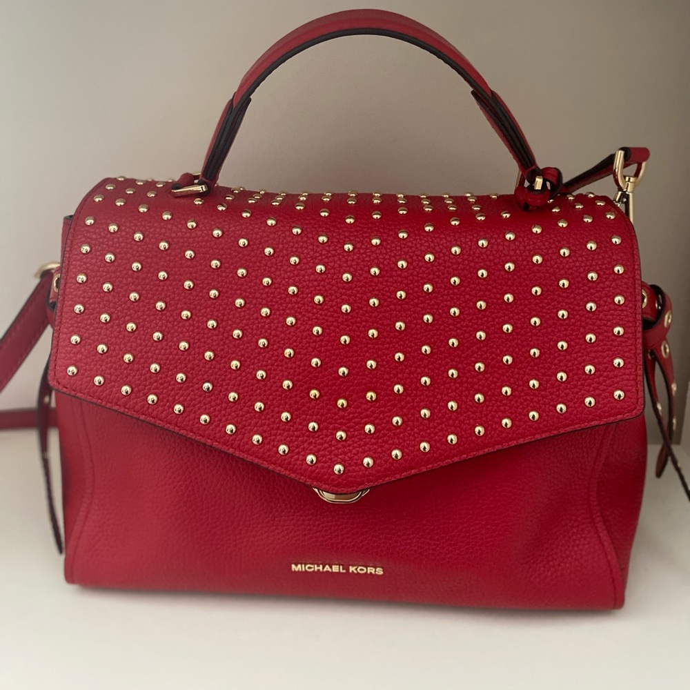 Michael Kors Red Bristol bag - Picture 3 of 10
